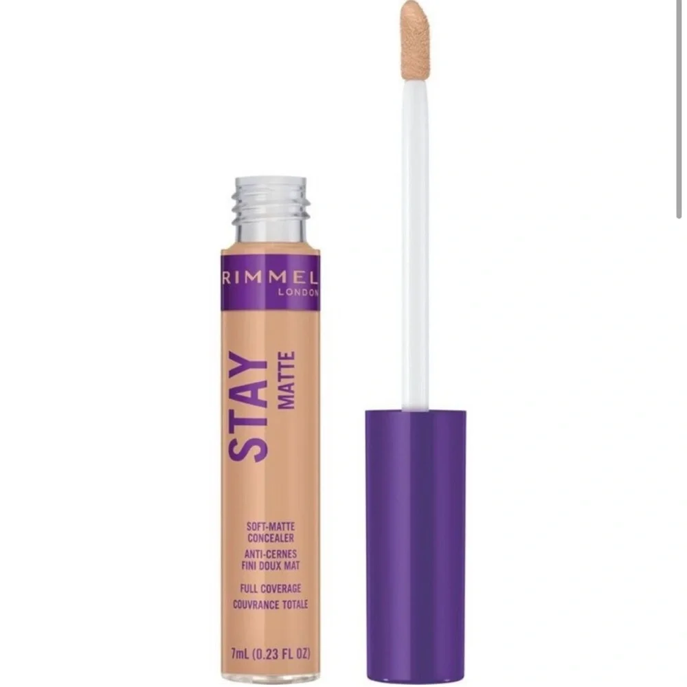 Rimmel London 120 Vanilla Stay Matte Concealer 0.23 fl oz Full coverage NEW